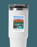 Colorado Historic Hot Springs Loop Destination Sticker - Glenwood Springs: Iron Mountain Hot Springs
