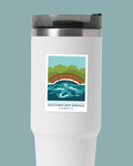 Colorado Historic Hot Springs Loop Destination Sticker - Steamboat: Old Town Hot Springs
